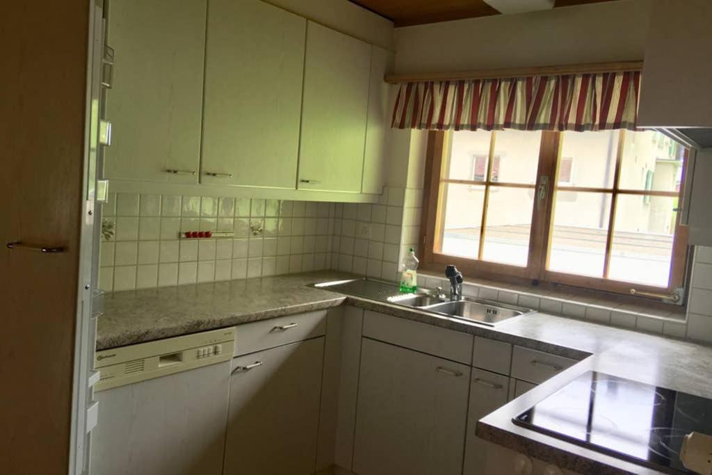 Ferienwohnung Uf Z'Enisch Klosters Esterno foto